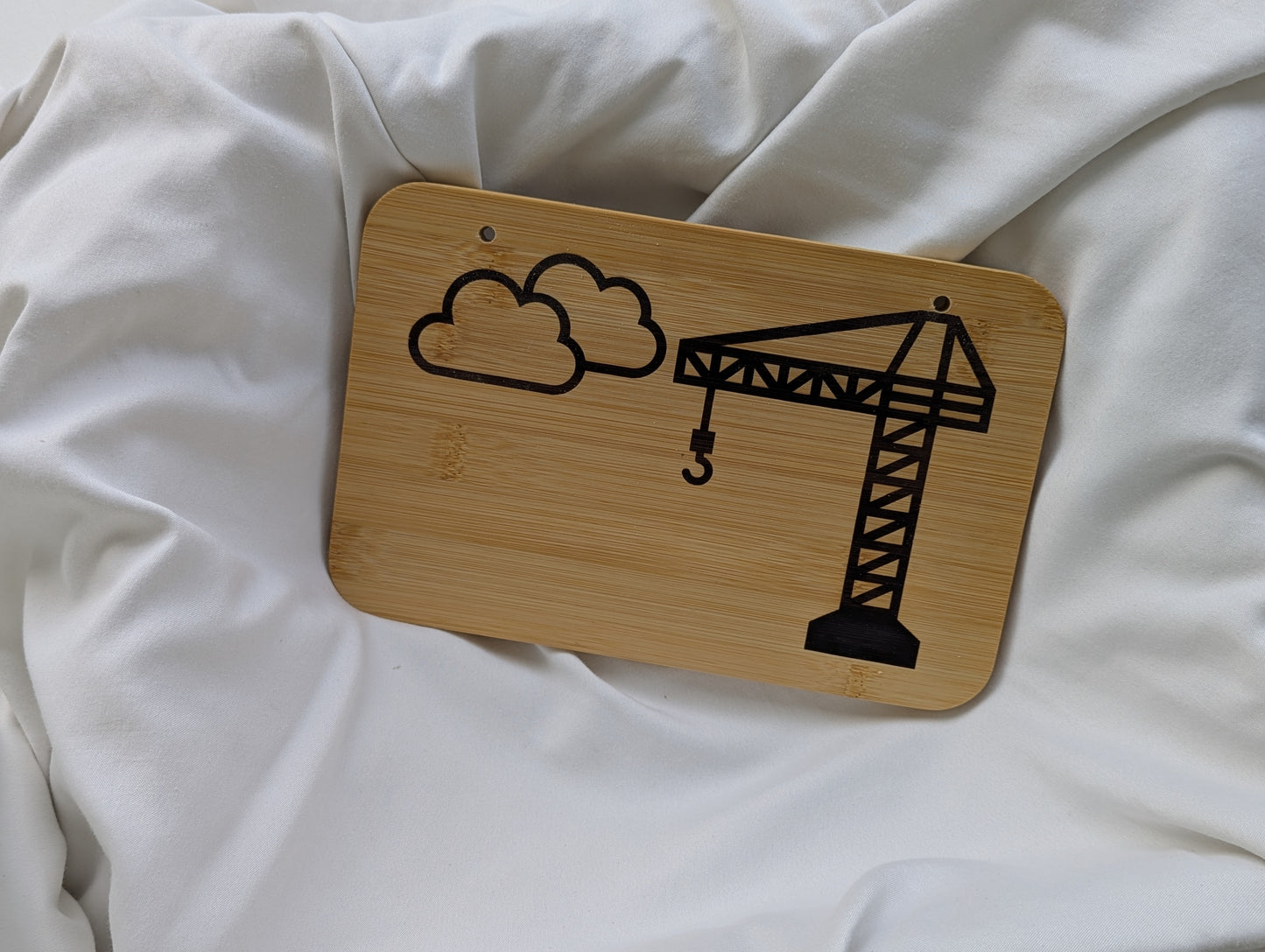 Wooden Engraved Door Sign - Personalised