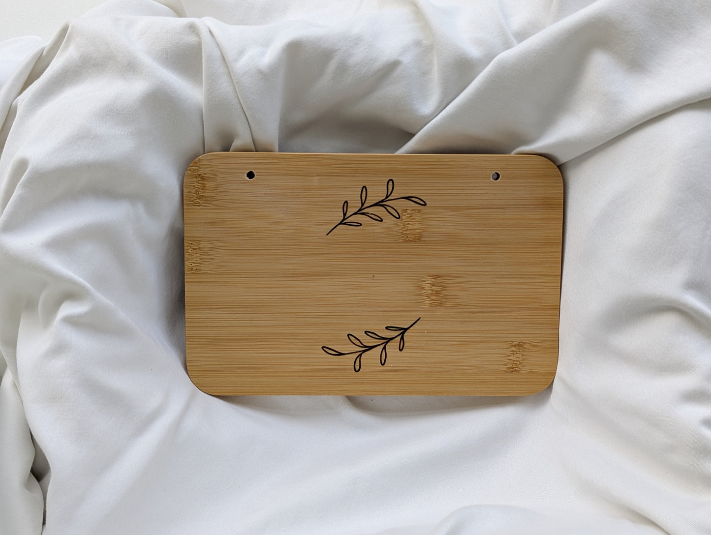 Wooden Engraved Door Sign - Personalised